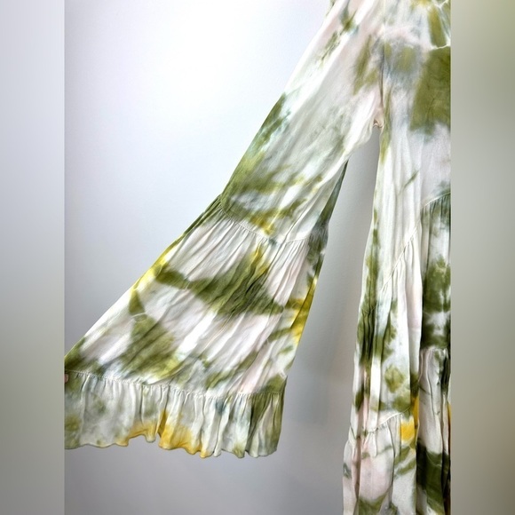 Young Fabulous & Broke Rosa Mini Dress Olive XS NWT - Picture 11 of 12